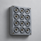 Brassvane 12 gang toggle switch panel additional view 5