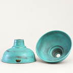 Brassvane copper verdigris pendant light additional view 3