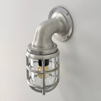 Brassvane raw cast swan neck wall light additional view 4