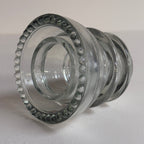 Brassvane clear glass insulator lampshade additional view 2