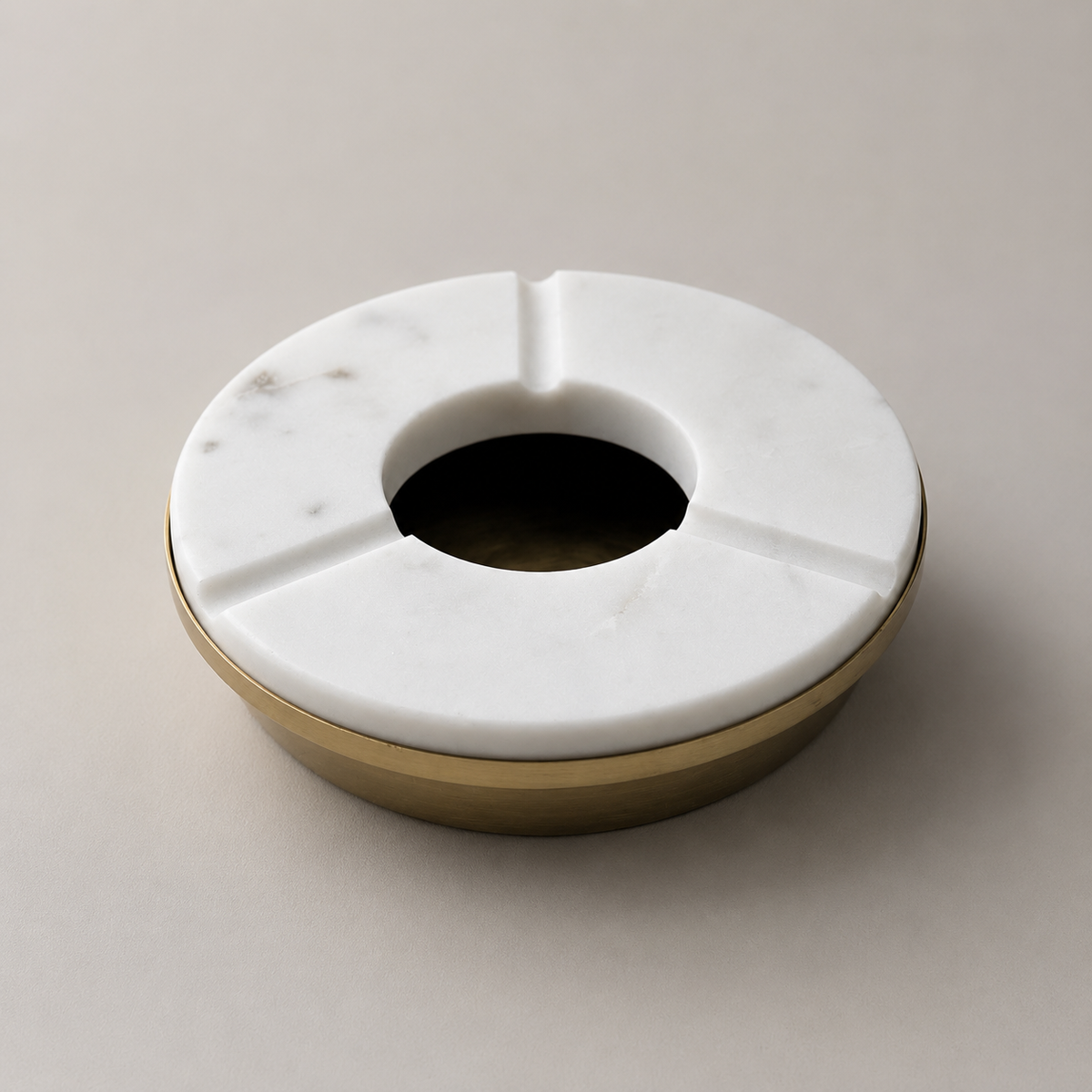 Brassvane marble cigar ashtray additional view 11