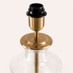 Brassvane ribbed glass urn table lamp additional view 4