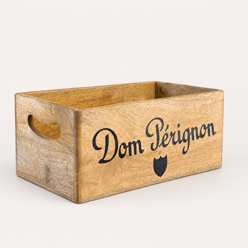 Brassvane wooden champagne storage crates additional view 6