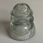 Brassvane clear glass insulator lampshade additional view 4