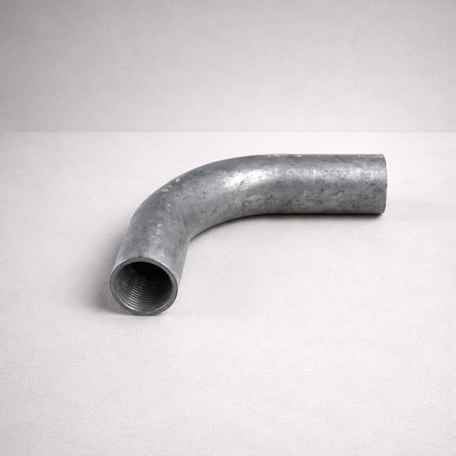 Brassvane galvanized conduit sweep bend overall view