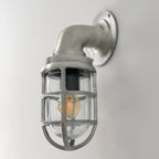 Brassvane raw cast swan neck wall light additional view 5
