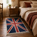 Brassvane union jack jute runner rug additional view 2