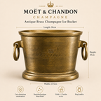 Brassvane champagne ice bucket additional view 10