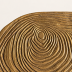 Brassvane brass clover side table additional view 4