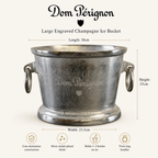 Brassvane cast champagne ice bucket additional view 6