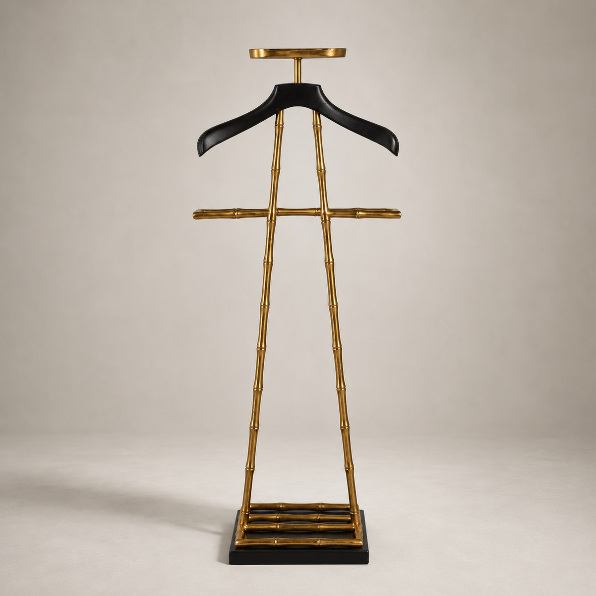 Brassvane brass valet suit stand additional view 3