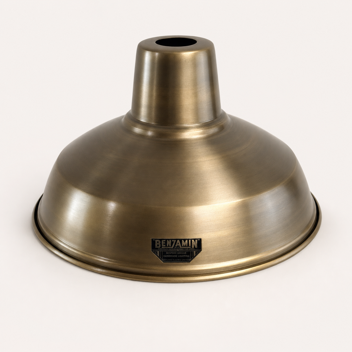 Brassvane antique brass RLM pendant light additional view 5