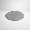 Brassvane galvanized conduit box lid overall view