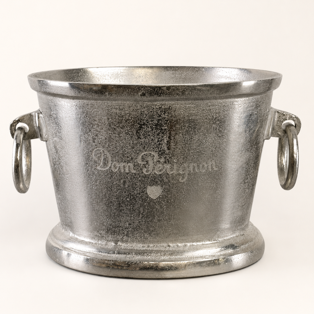 Brassvane cast champagne ice bucket overall view
