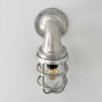 Brassvane raw cast swan neck wall light additional view 3