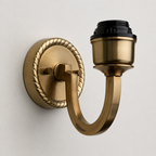 Brassvane antique brass wall sconce additional view 3