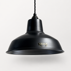 Brassvane pewter gray RLM pendant light additional view 3