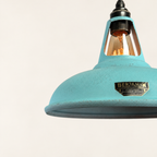 Brassvane copper verdigris pendant light additional view 7