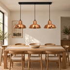 Brassvane antique copper 3 pendant track light additional view 3