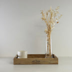 Brassvane patchwork wooden serving tray additional view 8