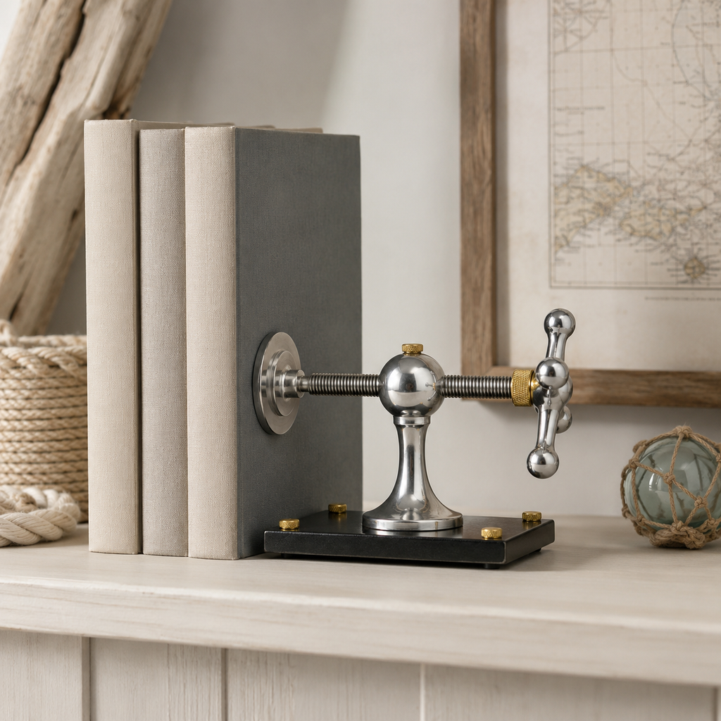 Brassvane nautical bookend additional view 2