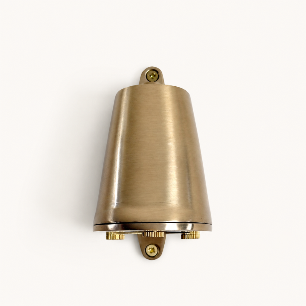 Brassvane outdoor brass wall light additional view 5