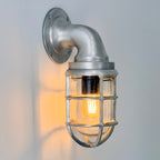 Brassvane raw cast swan neck wall light additional view 9