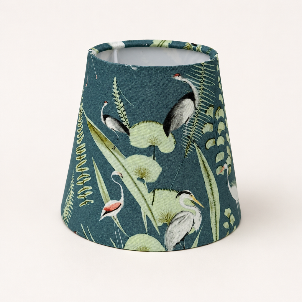 Brassvane blue and green lampshade additional view 4