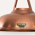 Brassvane antique copper pendant light additional view 10