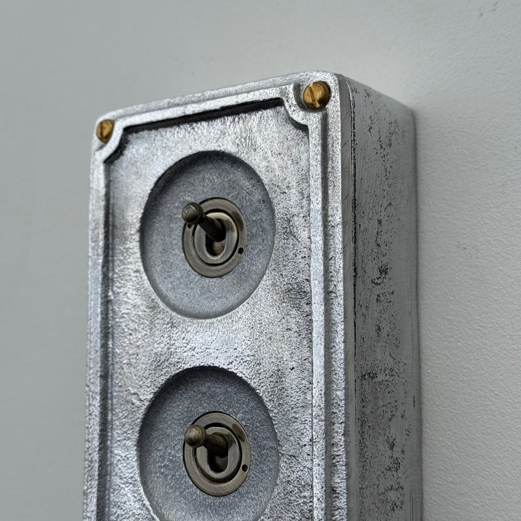 Brassvane 3 gang conduit toggle switch additional view 3