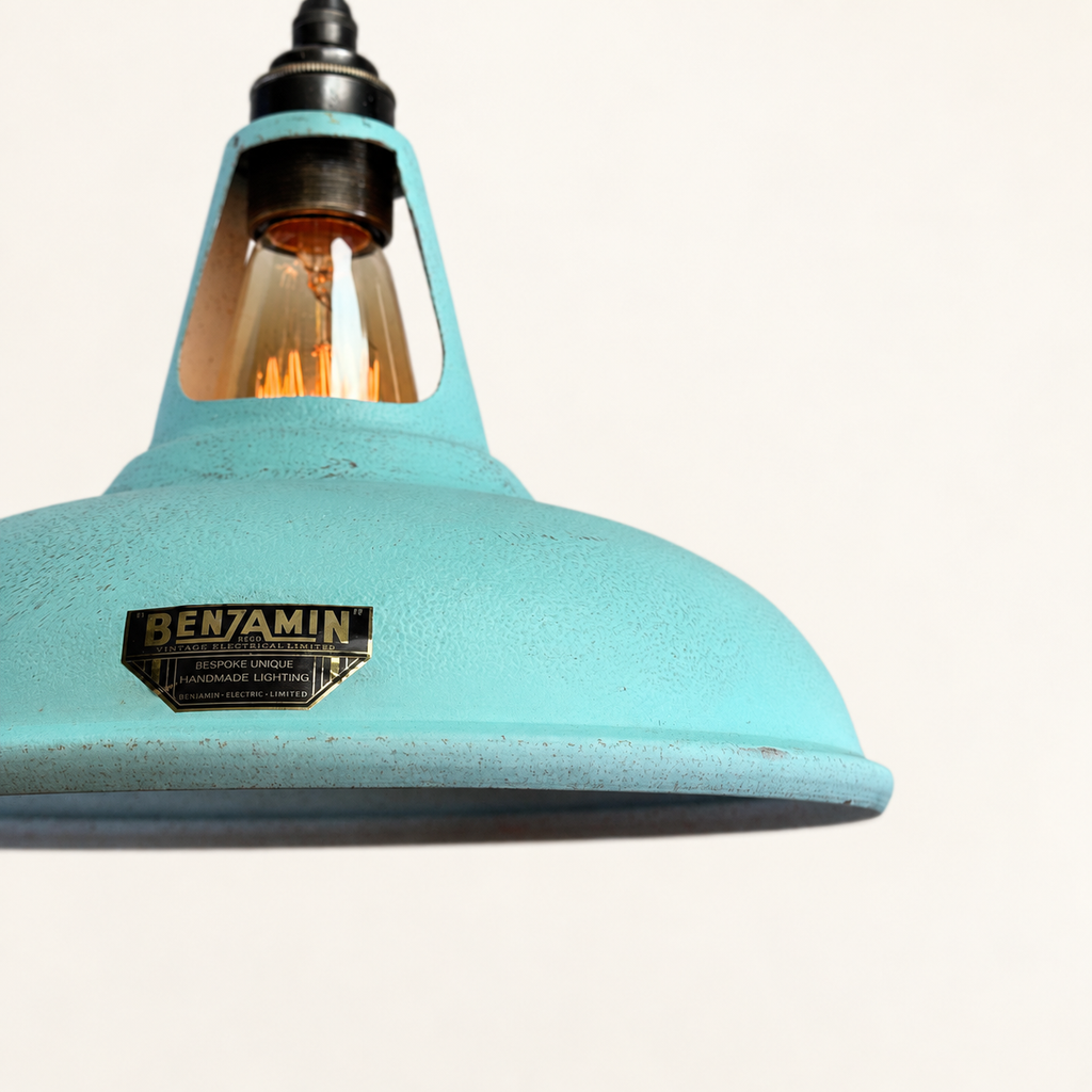 Brassvane copper verdigris pendant light additional view 9