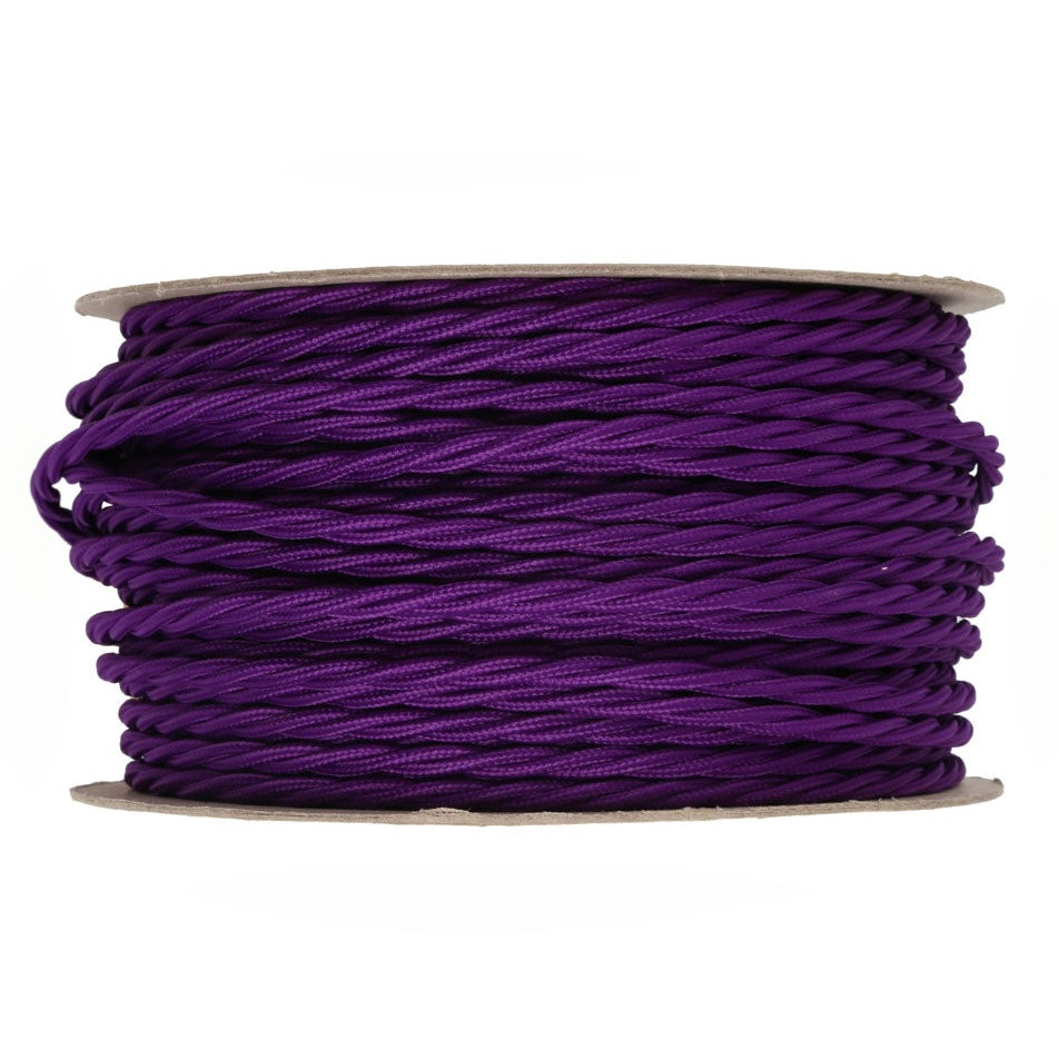 Brassvane fabric twisted lighting cable additional view 3