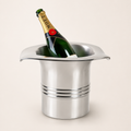 Brassvane top hat champagne ice bucket overall view