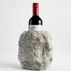 Brassvane marble wine bottle holder additional view 7