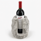 Brassvane marble wine bottle holder additional view 4