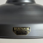 Brassvane pewter factory pendant light additional view 5