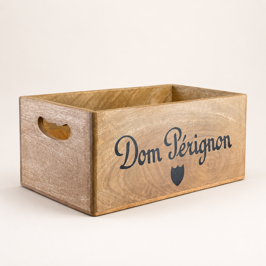 Brassvane wooden champagne storage crates additional view 5