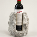 Brassvane marble wine bottle holder additional view 3