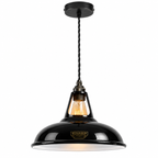 Brassvane midnight black pendant light additional view 4