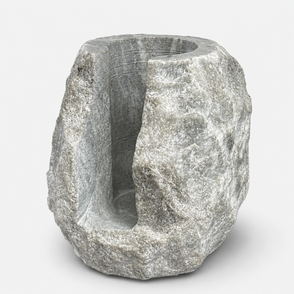 Brassvane marble wine bottle holder additional view 10