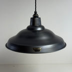 Brassvane pewter factory pendant light additional view 3