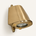 Brassvane outdoor brass wall light additional view 2