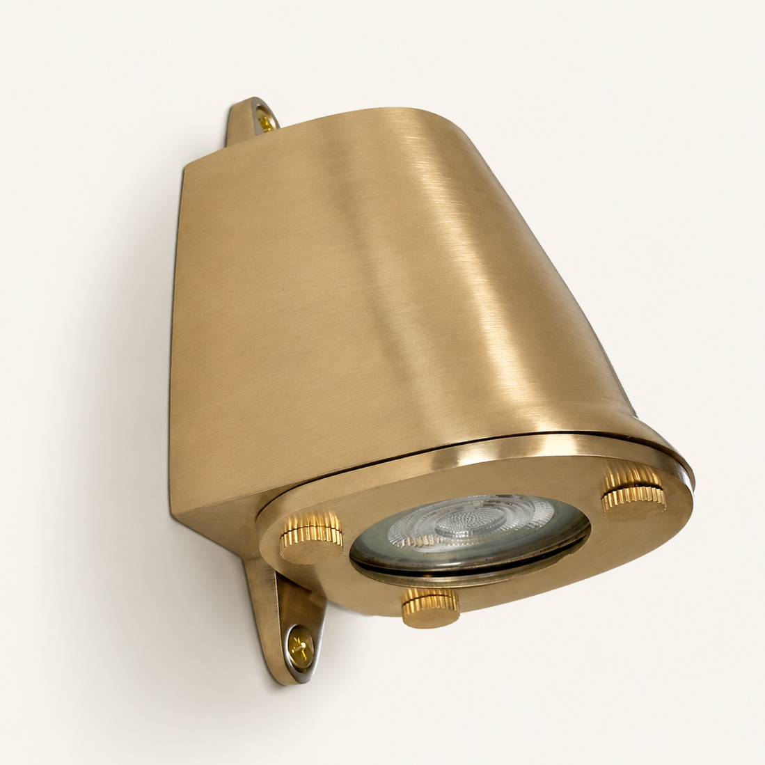 Brassvane outdoor brass wall light additional view 2