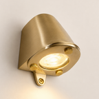 Brassvane outdoor brass wall light additional view 10