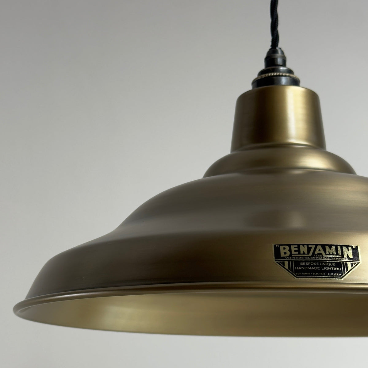 Brassvane antique brass pendant light additional view 6