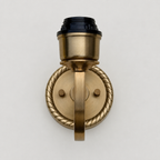 Brassvane antique brass wall sconce additional view 4
