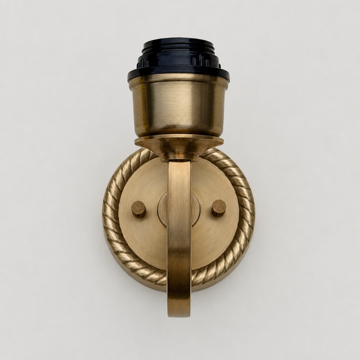Brassvane antique brass wall sconce additional view 4