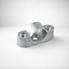 Brassvane galvanized conduit distance saddle overall view