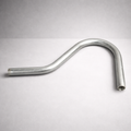 Brassvane galvanized swan neck conduit arm overall view