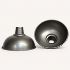 Brassvane pewter gray dome pendant light additional view 3